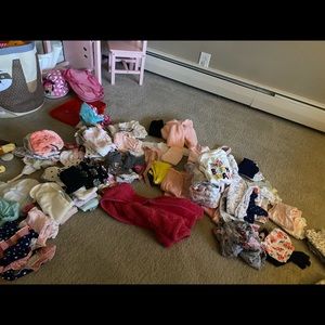 Huge bundle baby girl clothing